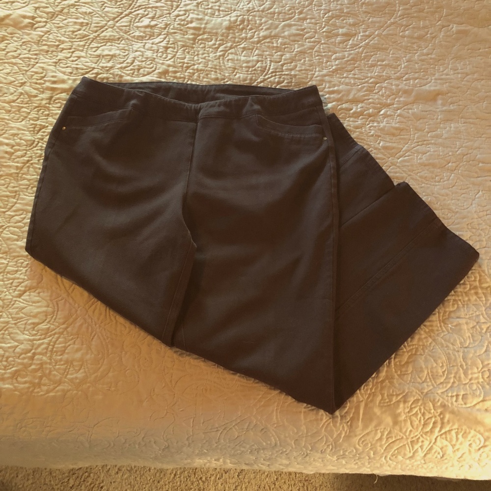 Chicos SO Slimming Pull-On Jeans, Brown, Size 2 (12) Short